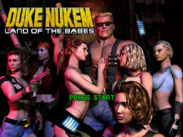 Duke Nukem - Land of the Babes (US) screen shot title